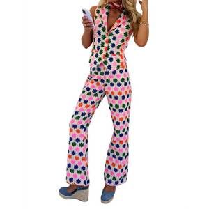 NEW NEVER FULLY DRESSED multi floral trouser in ivory